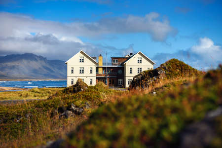 Luxury Hotel Budir located on the Snaefellsnes peninsula in west Icelandのeditorial素材