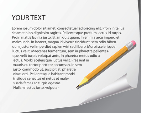 Paper and penのイラスト素材