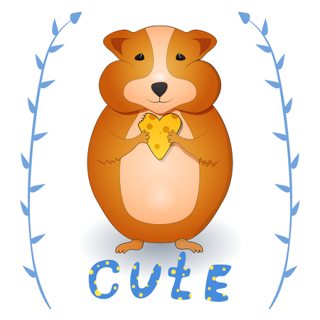 Cute hamsterのイラスト素材