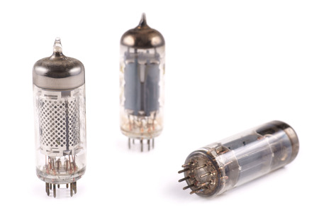 Glass vacuum radio tubesの写真素材