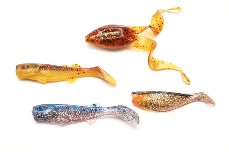 Fishing artificial luresの写真素材