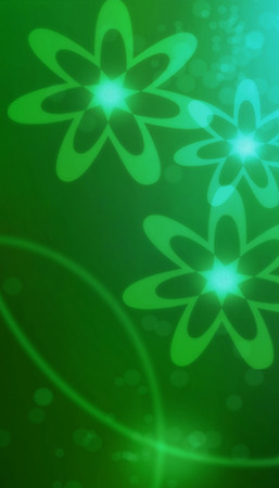Abstract wallpaper with green and light.の写真素材