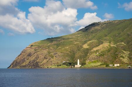Aaeolian island day trip by boatの写真素材