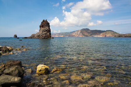 Aeolian Islands, Sicily, Italy.の写真素材