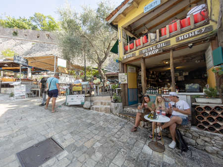 Bar, Montenegro - September 04, 2021: Beautful Day in the Village of Old Bar in Montenegroのeditorial素材