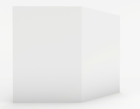 a large white sheet of paper on a white backgroundの写真素材