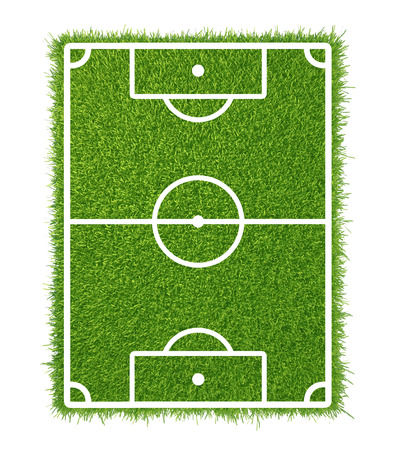 football grass field  green grass soccer fieldの写真素材