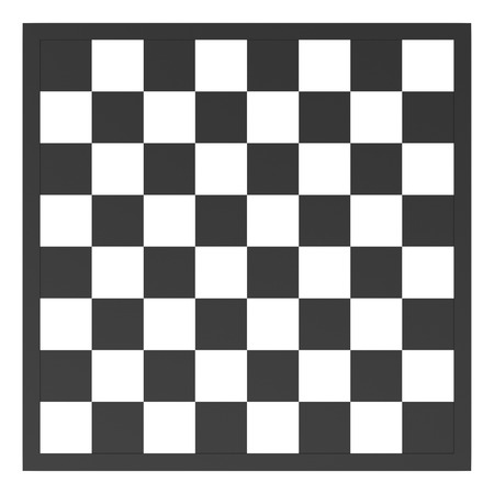 chess board in black and white  Emptyの写真素材