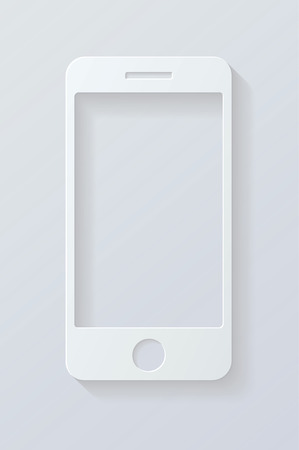 icon mobile phone  phone background の写真素材