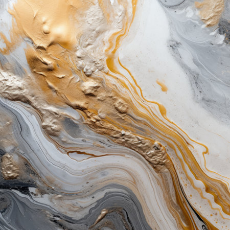 Luxury golden marble texture background. Panoramic texture design. marbled effectの素材