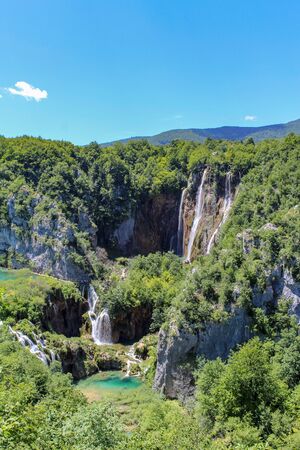 Plitvice Lakes National Park, Croatiaの写真素材