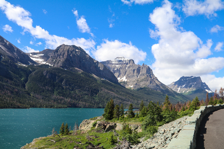 Glacier National Parkの写真素材