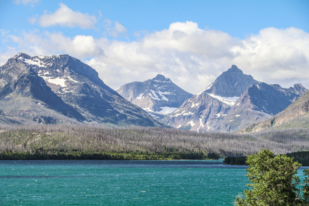 Glacier National Parkの写真素材