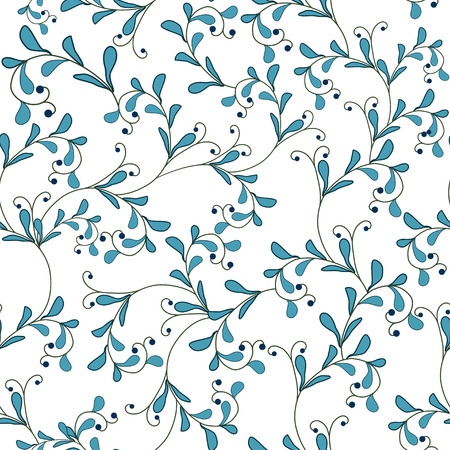 Seamless pattern with leaf, abstract leaf texture, endless background  のイラスト素材