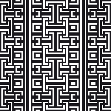 An elegant black and white, vector pattern のイラスト素材