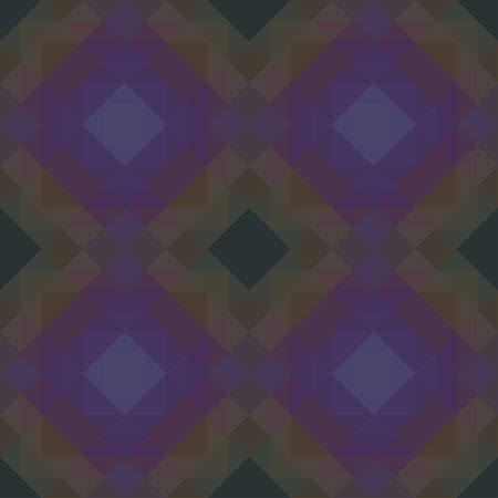 Retro seamless pattern of geometric shapes. Colorful mosaic backdrop. 