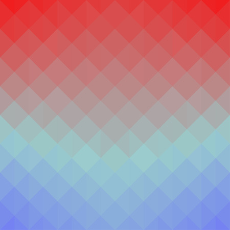 Retro seamless pattern of geometric shapes. Colorful mosaic backdrop. 