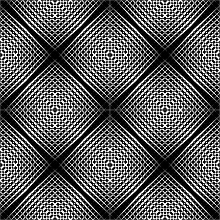 An elegant black and white, vector patternのイラスト素材