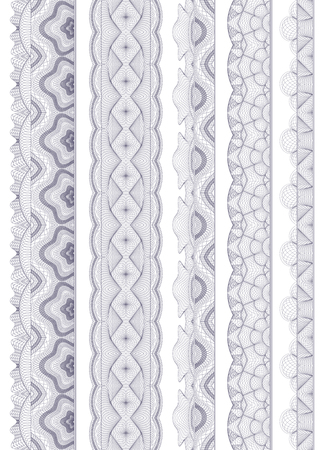 vector element for currency, certificate or diplomasのイラスト素材