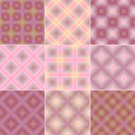 Set of ornamental patterns for backgrounds and texturesのイラスト素材