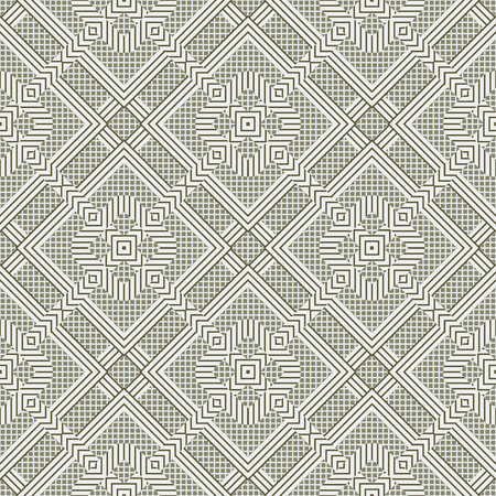 Abstract seamless background. Modern stylish texture. Repeating geometric tiles with mosaic.のイラスト素材