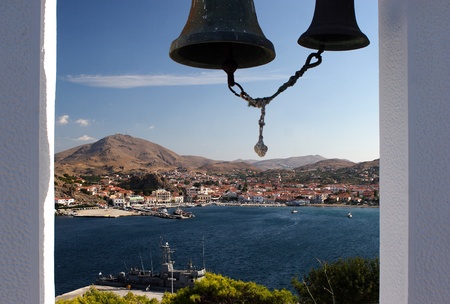 Greek islandの写真素材