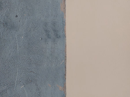 Old cement wall and floor texture background for interior or exterior design.