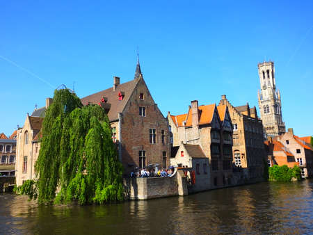 Old town on the canalsのeditorial素材