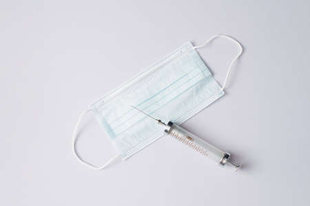 Pattern of green liquid and eyes leaking from the head of the skeleton. Holiday minimal concept.の写真素材