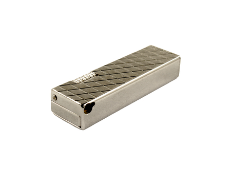 cigarette lighter isolated on white backgroundの写真素材