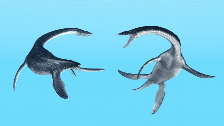 Plesiosaurusの写真素材