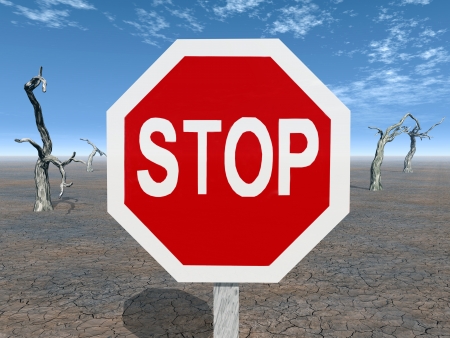 Stop Signの写真素材