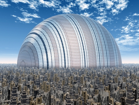 Futuristic Cityの写真素材