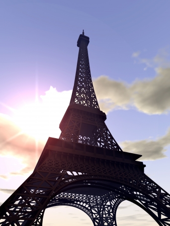 Eiffel Towerの写真素材
