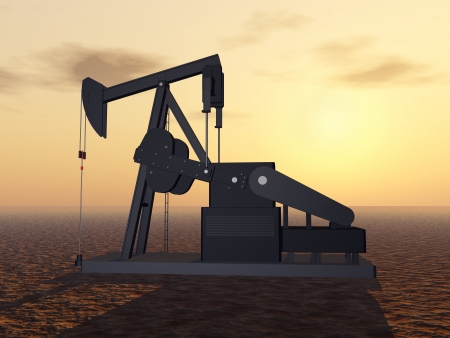 Oil Pumpの写真素材