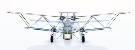 British Biplane Airliner from the 1930sの写真素材