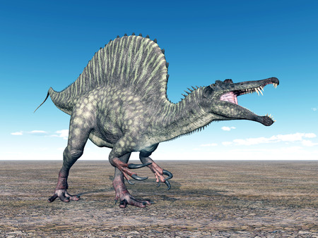 Dinosaur Spinosaurusの写真素材