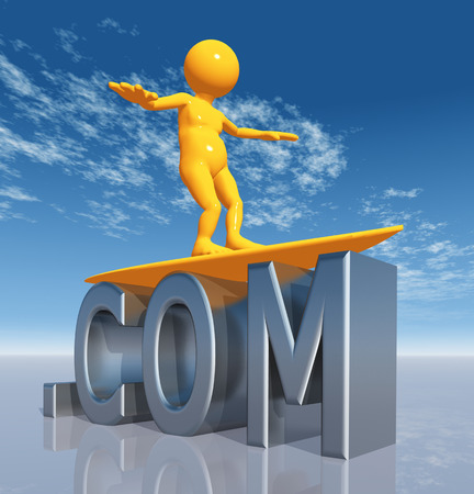 COM Top Level Domainの写真素材