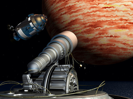 The Exploration of Spaceの写真素材