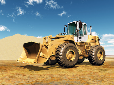 Wheel Loaderの写真素材
