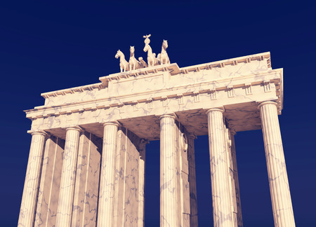 Brandenburg Gateの写真素材