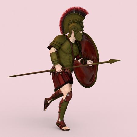 Spartan warriorの写真素材