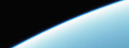 Atmosphere of a planetの写真素材