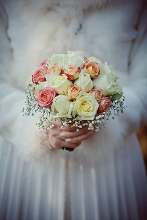 Buoquet of rosesの写真素材