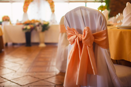 wedding set up tableの写真素材