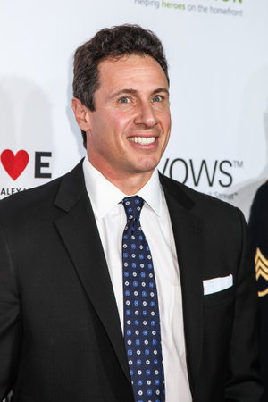 NEW YORK, NY - NOVEMBER 05: Chris Cuomo attend 2014 Stand Up For Heroes at Madison Square Garden on November 5, 2014 in New York City.のeditorial素材