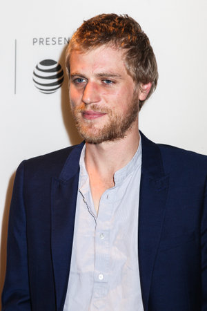 NEW YORK, NY - APRIL 20: Johnny Flynn attends the 'Genius' Premiere during the 2017 Tribeca Film Festival at BMCC Tribeca PAC on April 20, 2017 in New York City.のeditorial素材