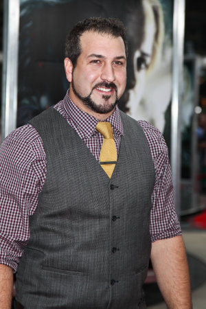 NEW YORK, NY - JULY 11: Joey Fatone attends the New York premiere of 'Harry Potter And The Deathly Hallows: Part 2' at Avery Fisher Hall, Lincoln Center on July 11, 2011 in New York City.のeditorial素材