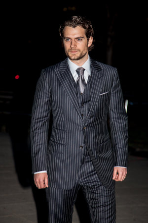 NEW YORK, NY - APRIL 21, 2009: Actor Henry Cavill attends the Vanity Fair party during the 8th annual Tribeca Film Festival at the State Supreme Courthouse.のeditorial素材