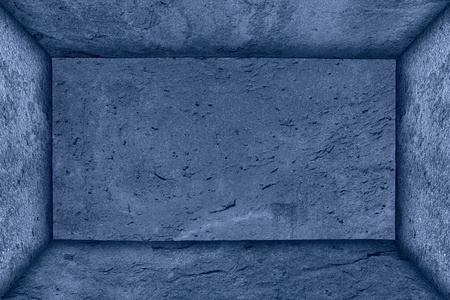 blue background, rectangle surrounded frame, all from rough frameworkの写真素材